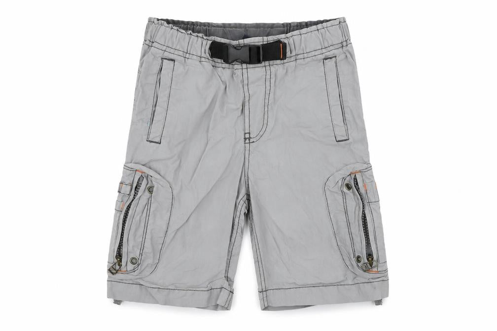 Gap Boys Grey 100% Cotton Cargo Shorts Size 5 Years Regular