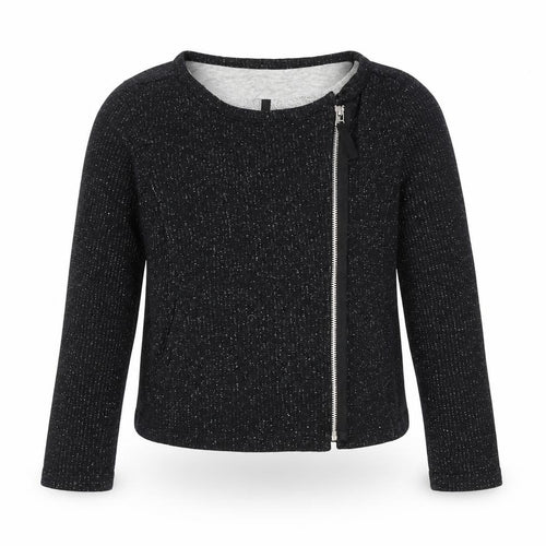 NEXT Girls Black Round Neck Cotton Pullover Jumper Size 11-12 Years