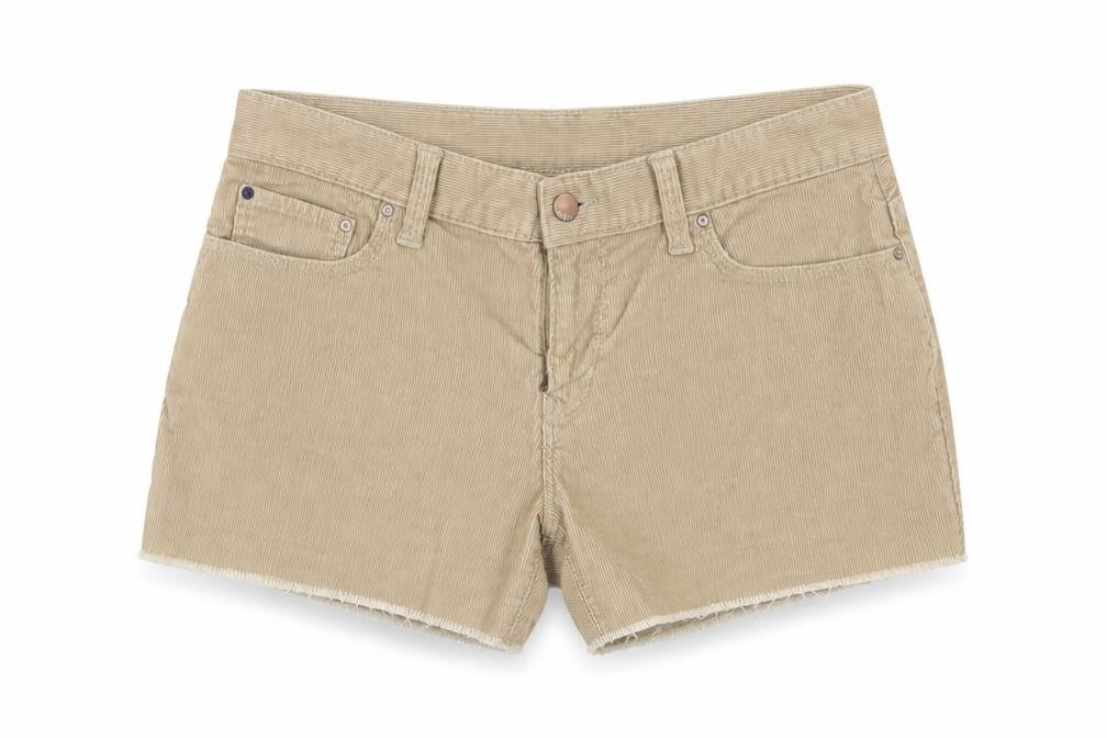 Gap Womens Beige Cotton Boyfriend Shorts Size 29 in L3 in Regular Button