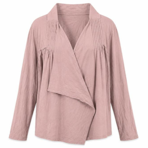 Soon Womens Pink Viscose Kimono Blouse Size 14 V-Neck
