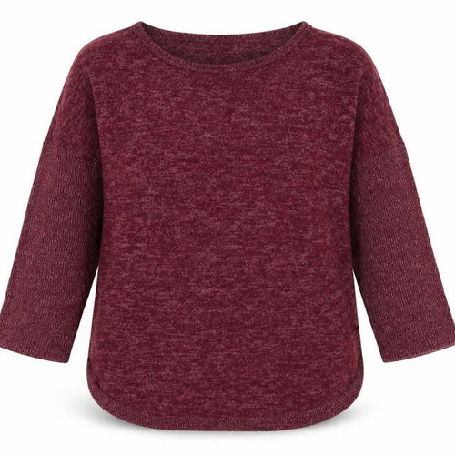 Absolutely Famous Womens Purple Boat Neck Polyester Pullover Jumper Size XL