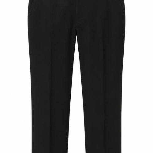Preworn Womens Black Polyester Trousers Size XL L30 in Regular