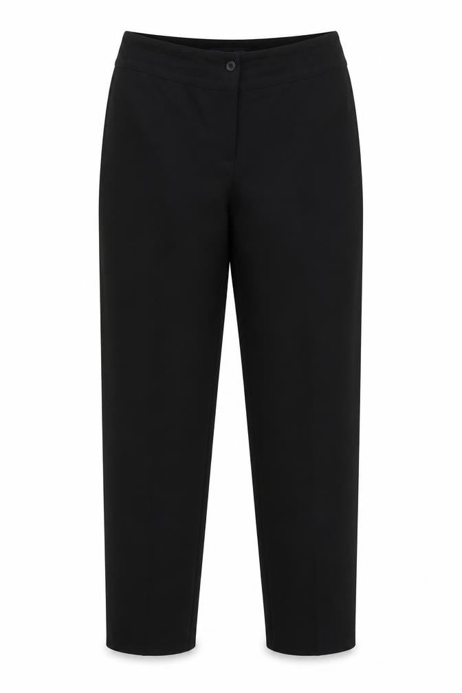 Marks and Spencer Womens Black Polyester Sweatpants Trousers Size 10 L27 in Regular