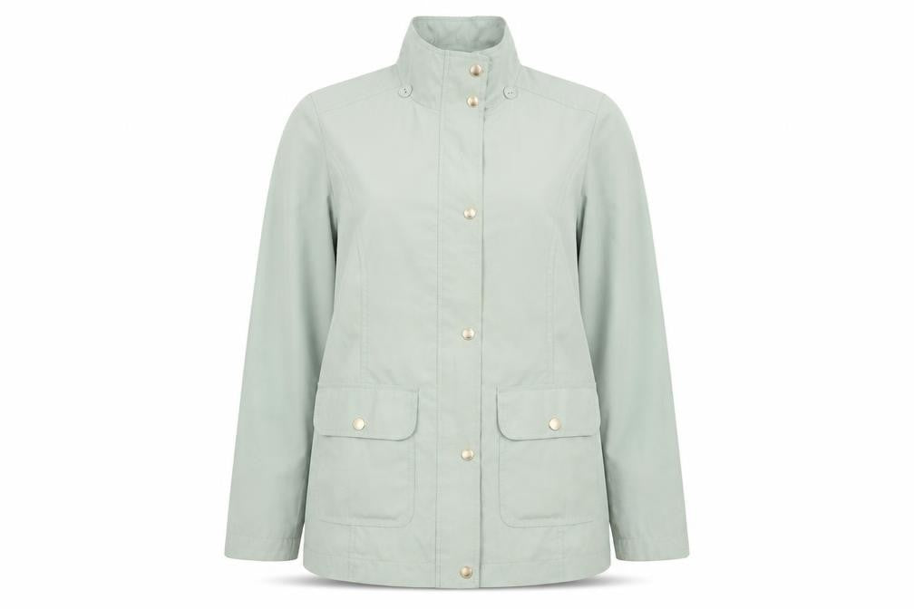 Classics Womens Green Jacket Size 12 Zip