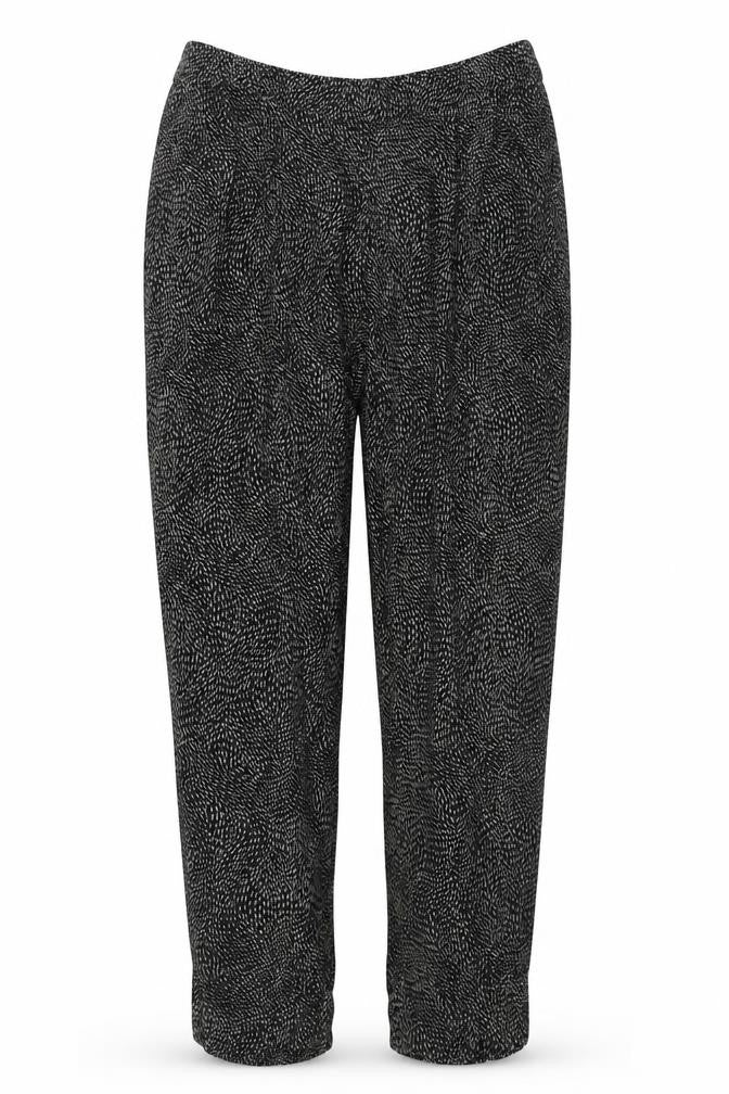 Avenue Womens Black Viscose Jegging Trousers Size M L26 in Regular