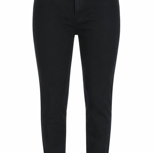 Divided by H&M Womens Black Cotton Skinny Jeans Size 12 L27 in Slim Zip