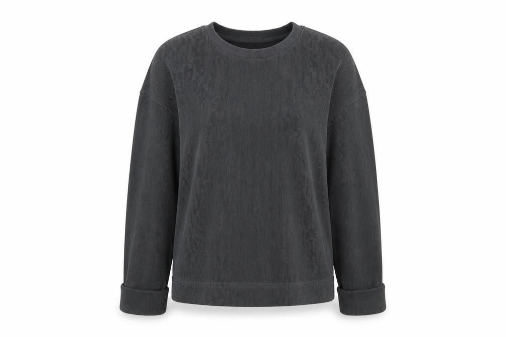 Primark Womens Grey Crew Neck Polyester Pullover Jumper Size S