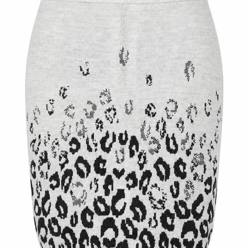 Kaleidoscope Womens Grey Animal Print Acrylic Straight & Pencil Skirt Size 14