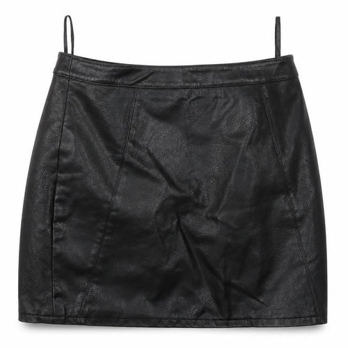 Dorothy Perkins Womens Black Polyester A-Line Skirt Size 8