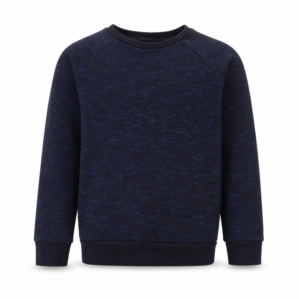 Nutmeg Boys Blue Geometric Cotton Pullover Sweatshirt Size 7 Years
