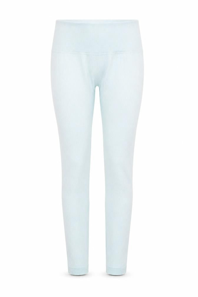 Preworn Womens Blue Nylon Compression Leggings Size S L24 in Regular