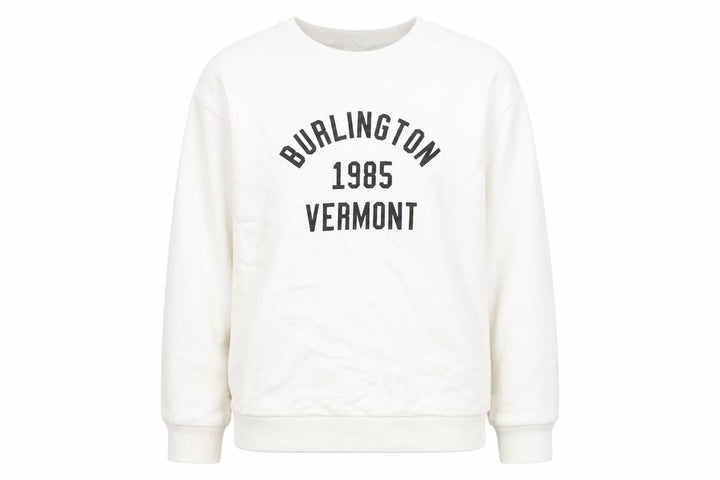Mango Girls White Cotton Pullover Sweatshirt Size 11-12 Years Pullover - Burlington Vermont