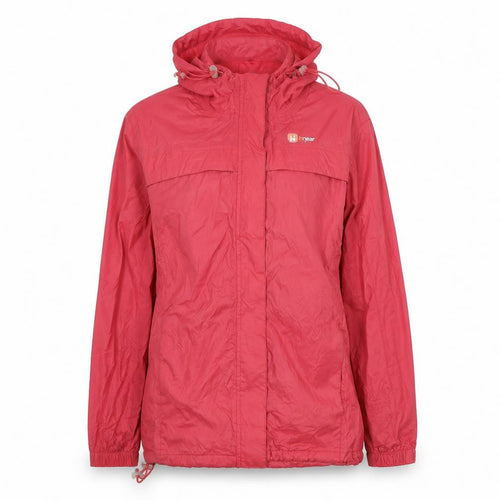 Hi Gear Womens Pink Rain Coat Coat Size 12 Zip