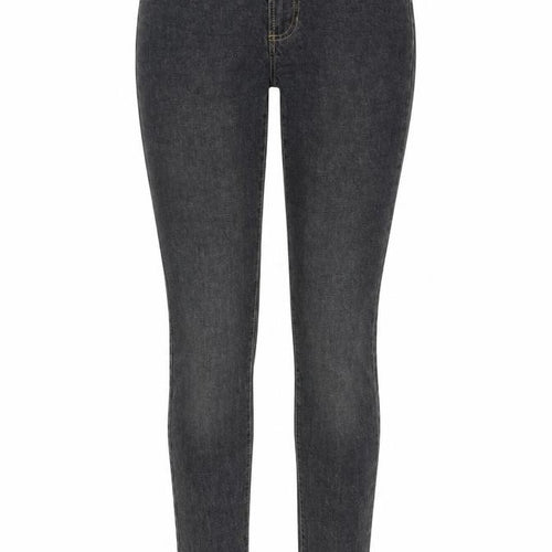 Zara Womens Grey Cotton Skinny Jeans Size 8 L30 in Regular