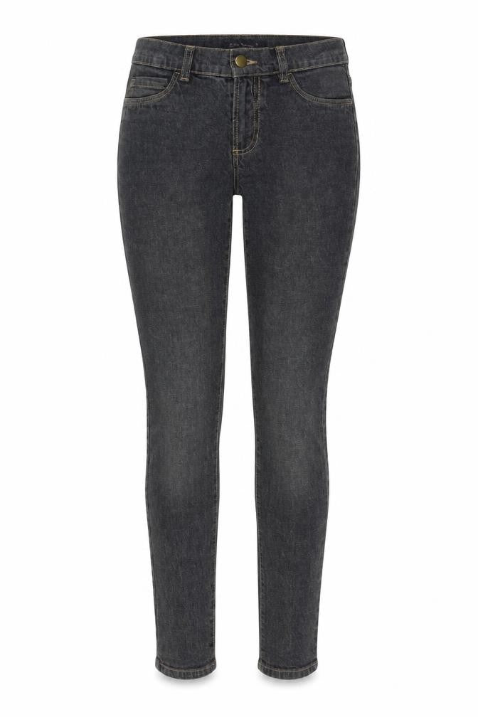 Zara Womens Grey Cotton Skinny Jeans Size 8 L30 in Regular