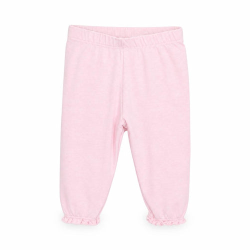 Eary days Girls Pink Cotton Capri Trousers Size 6-9 Months Pullover