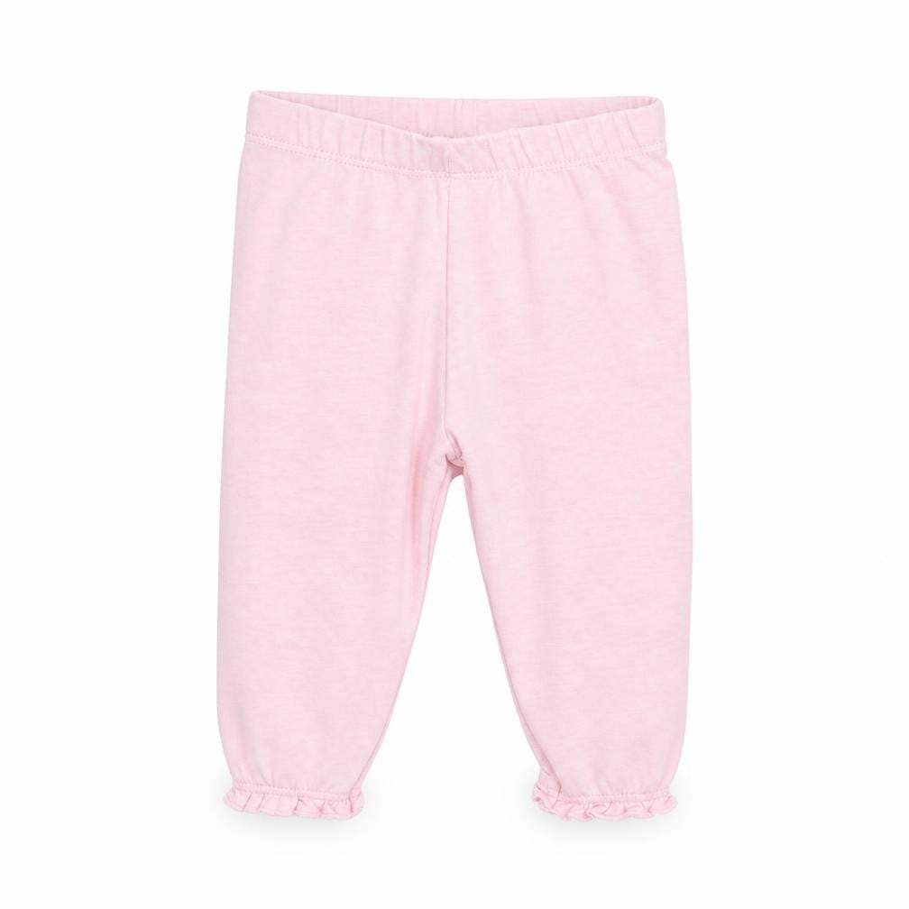 Eary days Girls Pink Cotton Capri Trousers Size 6-9 Months Pullover
