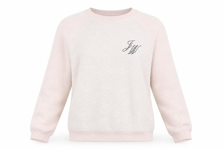 Jack Wills Womens Pink Round Neck Cotton Pullover Jumper Size 8