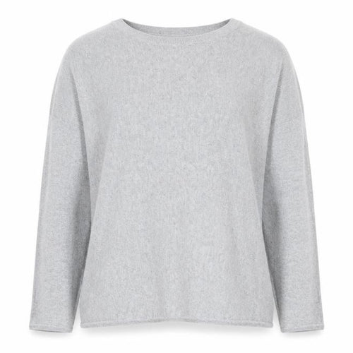 Sportsgirl Womens Grey Round Neck Cotton Pullover Jumper Size XL