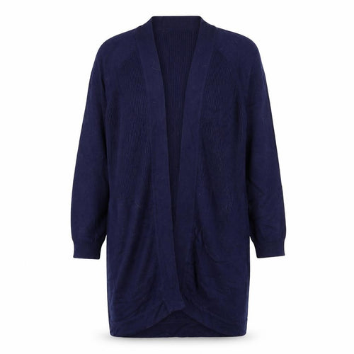 George Womens Blue V-Neck Nylon Cardigan Jumper Size 8