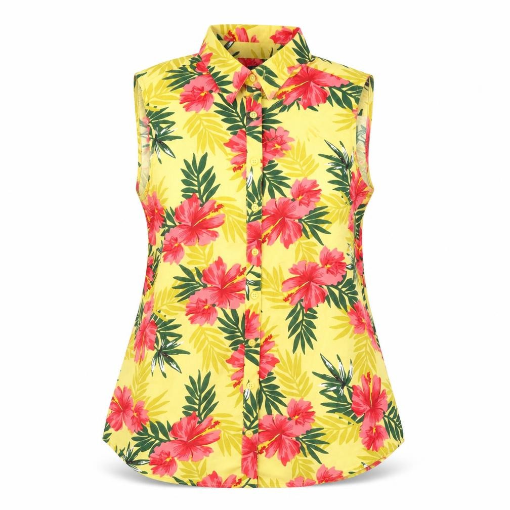 Intuition Womens Multicoloured Floral Polyester Basic Button-Up Size 12 Collared