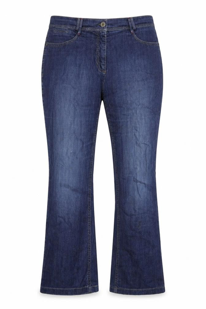 Gelco Womens Blue Cotton Bootcut Jeans Size 36 in L29 in Regular Zip