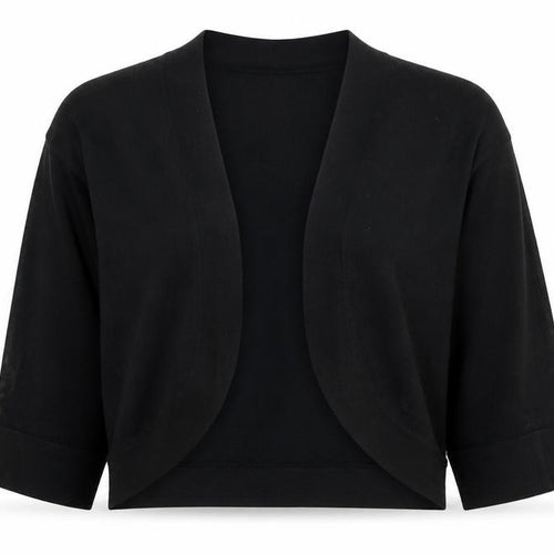 Wallis Womens Black Round Neck Viscose Cardigan Jumper Size L