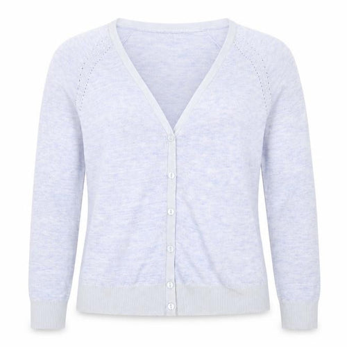Dorothy Perkins Womens Blue V-Neck Polyester Cardigan Jumper Size 10
