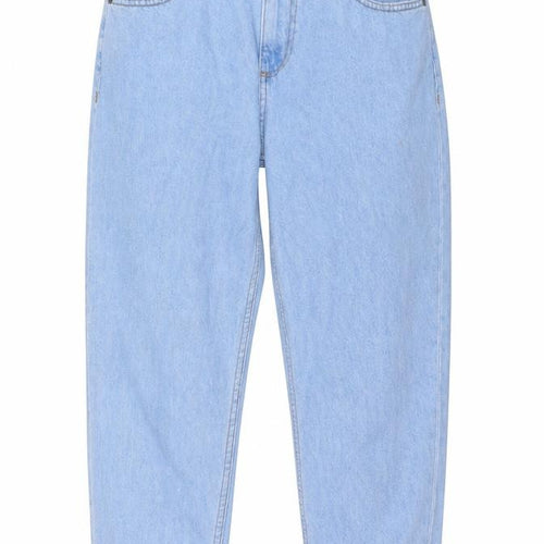 Noisy may Womens Blue Cotton Cropped Jeans Size 30 in L23 in Regular Button