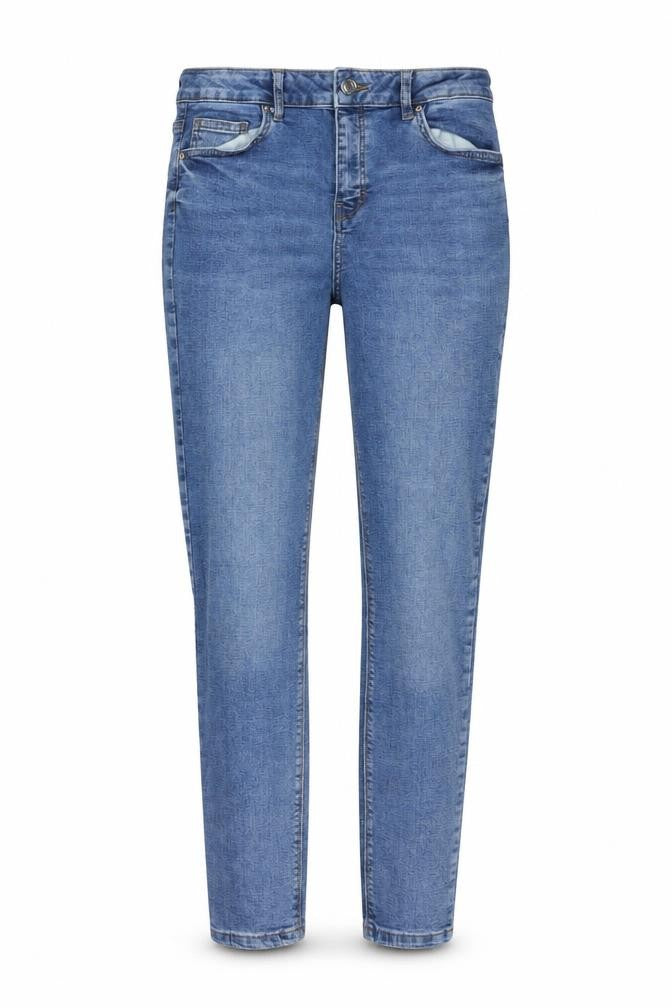 Denim & Co. Womens Blue Cotton Skinny Jeans Size 12 L29 in Regular Button