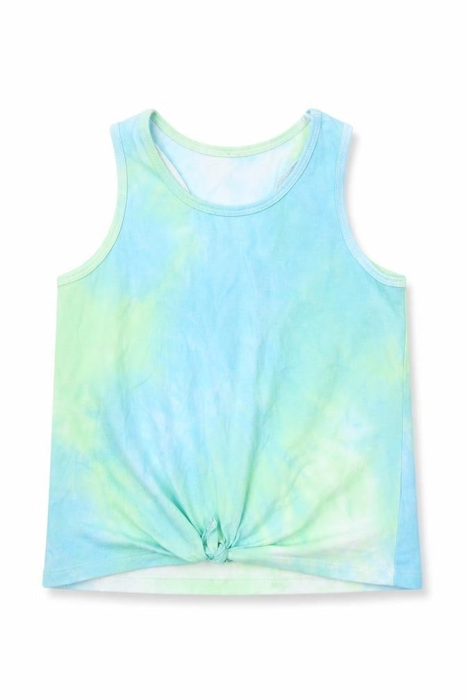 Dunnes Stores Boys Multicoloured Cotton Basic T-Shirt Size 8-9 Years Round Neck - Tie Dye