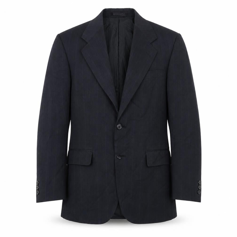 Burton Mens Grey Polyester Jacket Suit Jacket Size 36