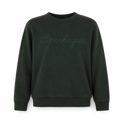 Dunnes Stores Womens Green Cotton Pullover Hoodie Size M - Copenhagen
