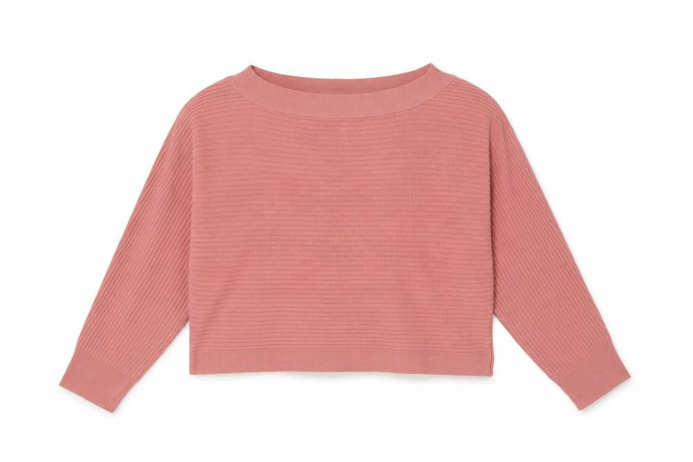 ASOS Womens Pink Boat Neck Acrylic Pullover Jumper Size 14