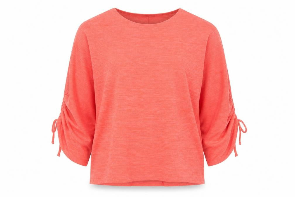 Dunnes Womens Red Round Neck Polyester Pullover Jumper Size XL