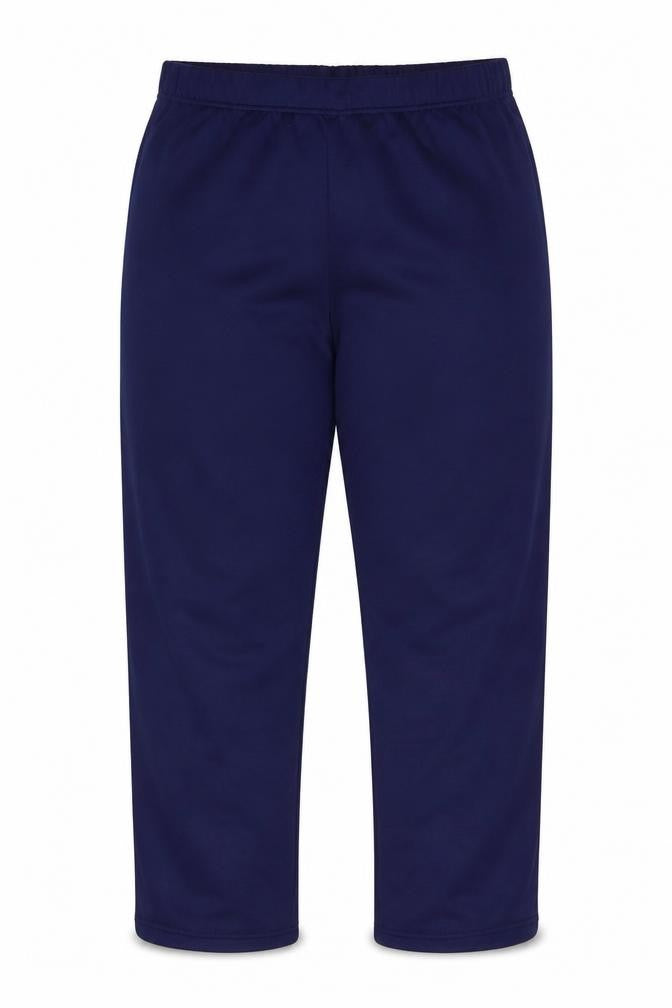 Anne De Lancay Womens Blue Polyester Jogger Trousers Size L L29 in Regular