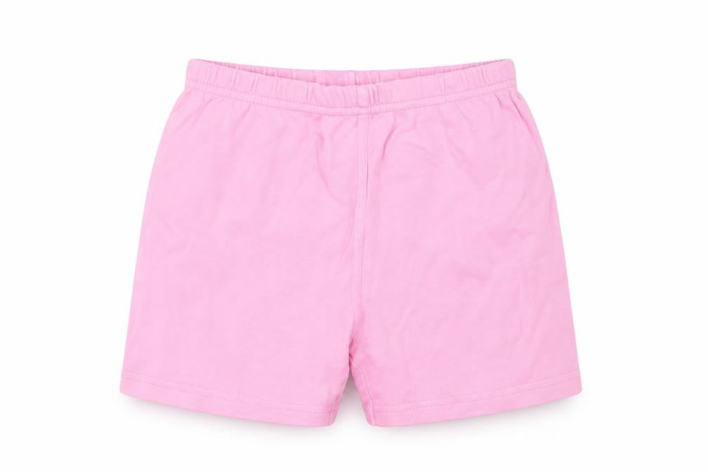Cherokee Girls Pink Cotton Cropped Trousers Size 12-18 Months Pullover