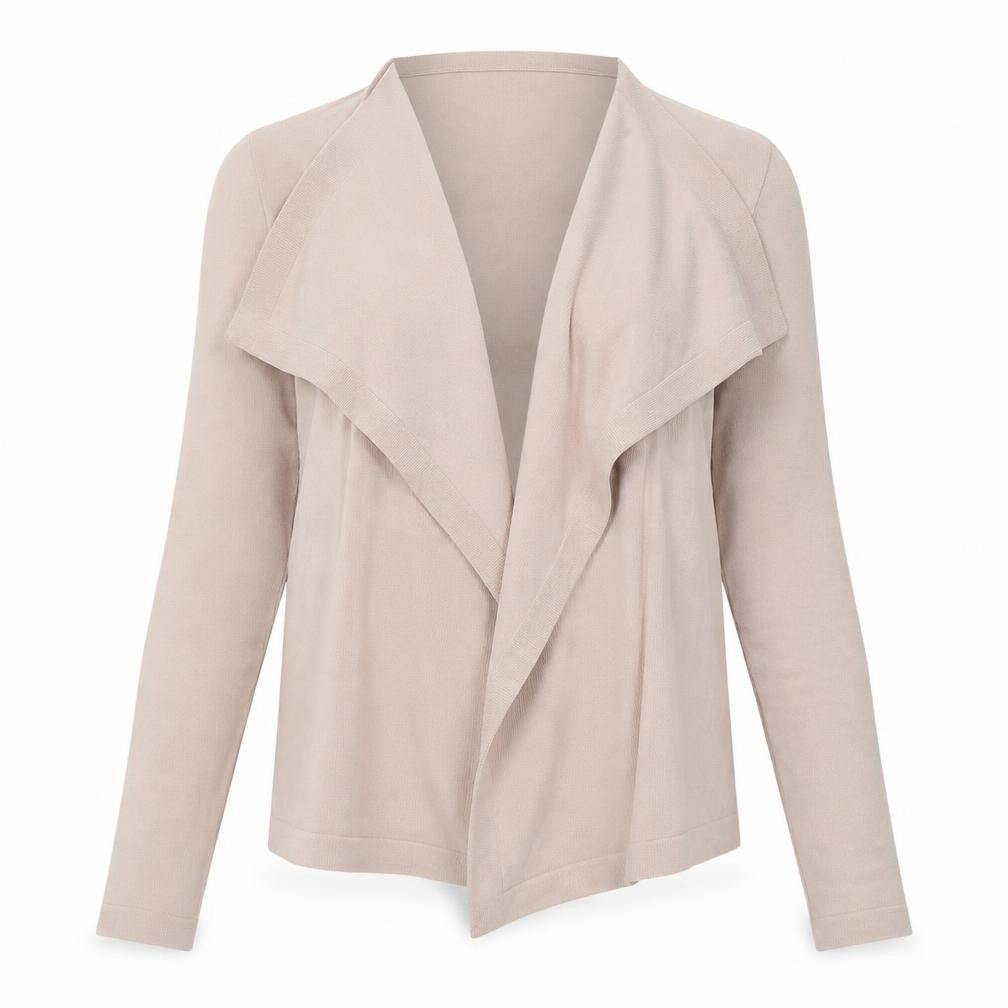 Gallery Womens Pink V-Neck Viscose Cardigan Jumper Size M