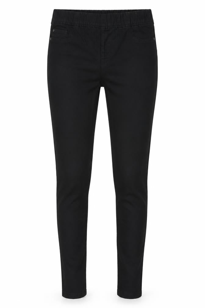 Denim & Co. Womens Black Cotton Jegging Jeans Size 10 L29 in Regular