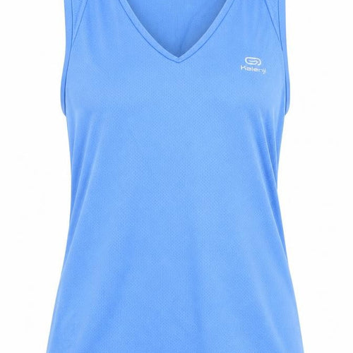 Kalenji Womens Beige Polyester Camisole Tank Size XS V-Neck