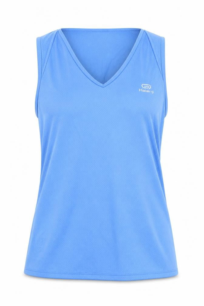Kalenji Womens Beige Polyester Camisole Tank Size XS V-Neck
