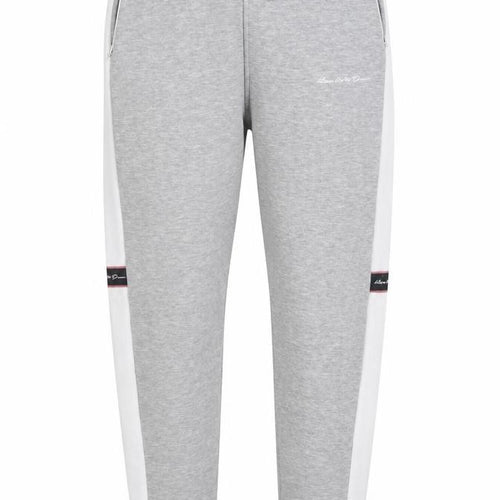 Kings Will Dream Womens Grey Cotton Jogger Trousers Size 10 L30 in Regular Drawstring