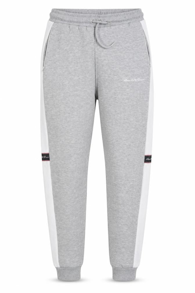 Kings Will Dream Womens Grey Cotton Jogger Trousers Size 10 L30 in Regular Drawstring