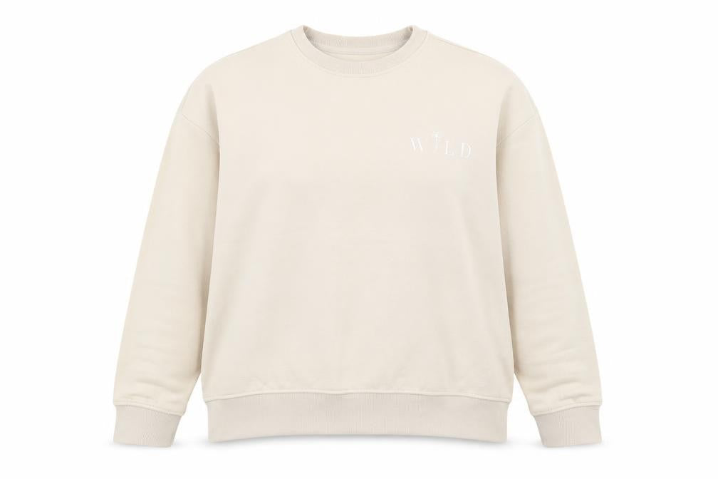 Primark Womens Beige Polyester Pullover Sweatshirt Size S Pullover - Wild