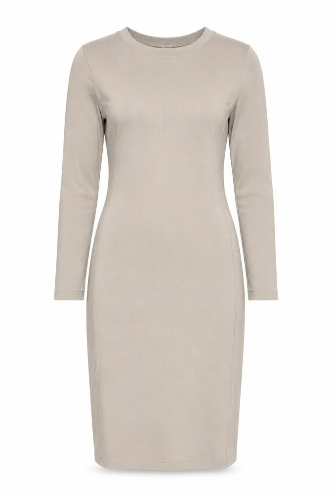 Futuro Fashion Womens Brown Cotton Bodycon Size 12 Round Neck Pullover