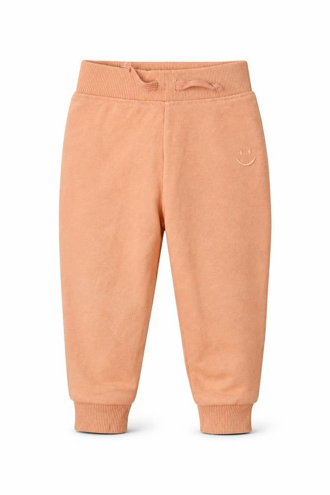 Dunnes Stores Boys Brown Cotton Jogger Trousers Size 9-12 Months Drawstring