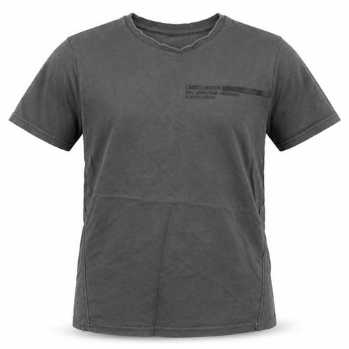 George Boys Grey Cotton Basic T-Shirt Size 5-6 Years Round Neck - Limited Edition