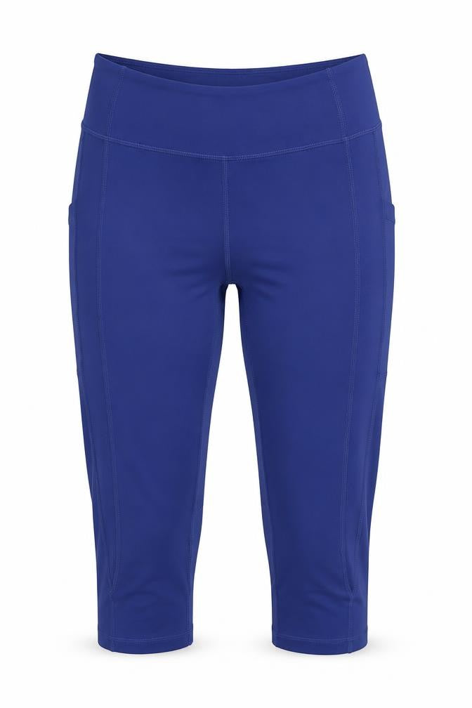 Barbell VooDoo Womens Purple Elastane Cropped Leggings Size S L17 in Regular
