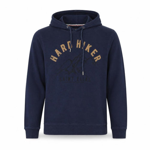 Produkt Mens Blue Cotton Pullover Hoodie Size S - Hard Hiker