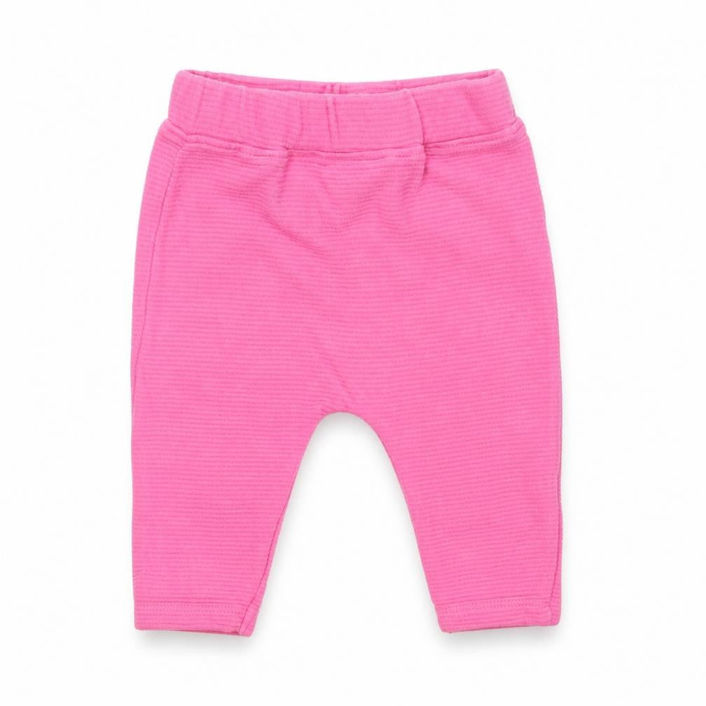 Dunnes Stores Baby Pink Cotton Jogger Trousers Size 3-6 Months Pullover